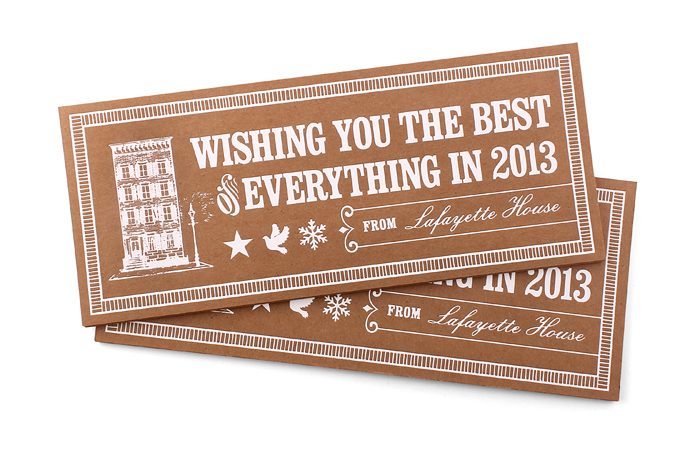 Lafayette House Holiday Card